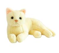 Genérico Animal en peluche de chat réaliste, jouet en peluche de de chat simulation | Jouet d'oreiller 3D, jouet mignon jouet réaliste grand