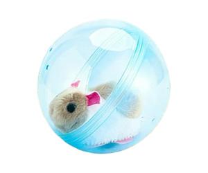 Genérico Animal interactif, Hamster avec Boule Qui Roule automatiquement, Animaux électroniques réalistes - pour Chien, Chat, Lapin, Fille, garçon, Maison, Salle de Jeux, Jardin d' et