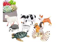 Genérico Animaux 3D pour - Modèles réalistes en 3D Activités d'apprentissage, éducatif des animaux - pour apprentissage, anniversaire, Pâques, fête, prix préscolaires