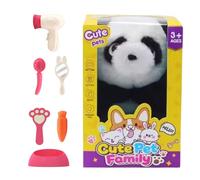 Genérico Animaux interactifs pour | Peluche éducative avec Son - Jouet électronique pour à partir de 3 Ans Cadeau pour Anniversaire, Noël et Pâques