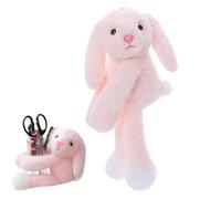 Generico Animaux magnétiques en Peluche Doux - Décoration avec Lapin et Ours pour, Voyage, école, Chambre familiale, réfrigérateur