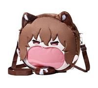 Generico Anime Plush Backpack - Character Bag | Ultra-Soft Stuffed Plush For Kids And Girls, Kawaii Character Design For School And Play, Lightweight Comfortable Straps; Perfect For Easter Gift