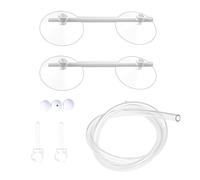 Generico Aquarium Floating Plant Corral - Silicone, Réglable Floating Plant Fence | Multipurpose Aquarium Divider, Fish Tank Accessory for Separating Floatings Plants, Enhancing Water Quality,