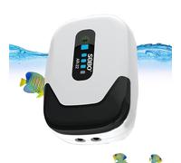 Generico Aquarium Oxygen Pump, Quiet Oxygen Pump, USB Rechargeable Pump, Long Lasting Oxygen Pump, 70 Hours Battery Life, Intermittent Mode Pumps Portable Aquarium Aerator, Compact Oxygen Pumps