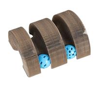 Generico Arbre à chat pour chats, avec boules interactives à accordéon pliable magnétique pour animaux de compagnie | Jouet en accordéon pour chats | Pour jeu intérieur extérieur Stimulation mentale