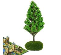Generico Arbres paysagers miniatures | Arbre de disposition du paysage de chemin de fer, modèle de bâtiment, paysage vert, arbre d'architecture de chemin de fer
