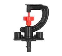 Genérico Arroseur de jardin portable - Buses de brumisation réglables pour gazon, mini rotative adaptée pour pelouse, pépinières et industrie