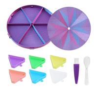 Generico Art Trays - 16cmx1.18 inches | Triangle Bead Sorting Trays | TÃays for Enthusiasts, Hobbyists, Lovers, Home, Workplace, Craft, Room, Studio