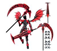 Genérico Articulated Action Figure Robot Toy Multi-Jointed Child-Safe Play Model, 3D Printed Decoration | Modern Design Stylish Collectible Display For Bedroom Living Room Study