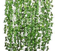 Generico Artificial Ivy Garland - Artificial Garland | Ivy Leaves | 7,2 ft ArtificialGarland | Waterproof Tear Resistance Easy to ArtificialIvy Vines for Bedroom Decor for Wedding Wall