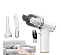 Generico Aspiradora Main Coche - Sin Cable, Portátil | Limpiador Automóvil Puissant, Aspirador Vehículo, Soplador Aire, Accesorio Práctico Para Interior Auto