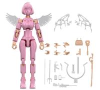 Generico Assemblage de 6 paquets terminé T13 Action Figure - Nova Titan Action Figure, robot mobile multi -joint - jouets pour mannequins imprimés 3D pour la décoration de bureau et les cadeaux de