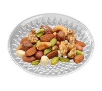 Genérico Assiette de service en acrylique : plateau à fruits de 30,5 cm, élégante pour un nettoyage facile et une présentation élégante des aliments | Maison, cuisine, moi