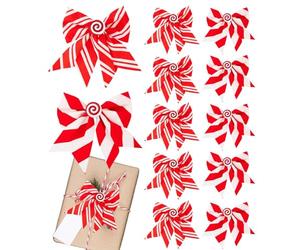 Generico Associés de Noël | Lot de 12 Ornements festifs et Blancs, décorations de de Noël | pour Guirlande de fête pour Mariage extérieur intérieur