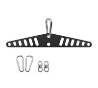 Generico Attachments pour poulie de salle de sport - Barre de traction LAT Multi-Grip de 38 cm pour salle de sport domestique | de distribution LAT Pulldown fixations pour poulies machine pour