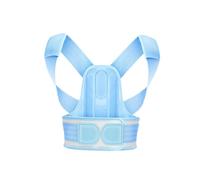 Generico Attelle de posture pour le dos des enfants - Support réglable pour scoliose et bosse pour enfants (à partir de 5 ans)(bleu, XL)