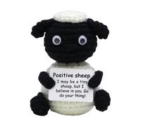 Generico au crochet | Mouton Fait à la Main émotionnellement - Pièce maîtresse pour Salon Chambre Bureau Bibliothèque Cadeau Anniversaire Noël Amis