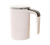 Generico Auto-agitant - Acier inoxydable ABS 380 ml | Cafetière à mélange magnétique automatique USB de type C rechargeable avec couvercle pour boissons protéinées de lait en poudre