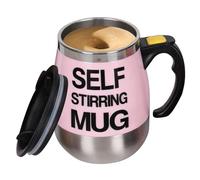 Generico Auto-mélangeant, Acier Inoxydable 400 ML À Batterie,Café Magnétique Auto-mélangeant - Pour Boissons En Poudre Maison Bureau Voyage Gym Camping