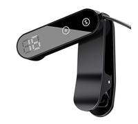 Genérico Auto pour mobile, rapide et silencieux avec écran LED et vitesse réglable pour téléphone | Instantané pour écran de smartphone | pour jeux, récompenses et réseaux