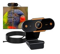 Genérico Auto Webcam - Caméra HD PC pour la transmission | Caméra d'ordinateur portable à angle de vision large | Branchez et lisez la webcam USB pour le bureau de l'ordinateur (ne pas