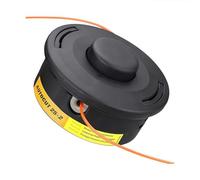 Genérico Autocut 25-2 Tête de débroussailleuse pour Stihl FS44 FS55 FS56 FS74 FS80 FS85 FS90 FS120 FS130 Tondeuse à gazon, tête de fil M10 x 1,0FLH (2, noir)