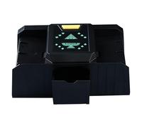 Generico Automatic Card | 9,1 x 4,3 x 4,5 pouces, ABS, noir | Sensor Activated, 8 Sec Timer, AC/USB | Poker Machine For Guandan Texas Hold'em, Home Travel Party Game Accessory