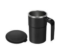 Generico Avec mélangeur automatique, accessoire de boisson de 380 ml avec mélange automatique - tasses à café avec couvercle | pour boissons cacao pour femmes hommes maison cuisine