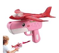 Genérico Avion en mousse : jouet de catapulte planeur pour enfants, avion avec lancement facile, jeu extérieur pour garçons et filles, jeu actif, arrière-cour, salle de nniversaire