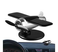 Generico Avion Solaire Pivotant,Modèle d'avion rotatif pour tableau de bord de voiture | Sujet De Tableau de Bord De Voiture Cadeau Unisexe Pour Femmes, Hommes Et Papas