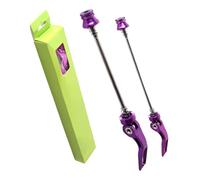 Genérico Axe de libération Rapide pour vélo - Jeu d'axe Creux et arrière | Levier de moyeu de Roue en d'aluminium | Pièces de Rechange pour vélo