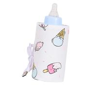 Generico Baby Bottle Insulated Sleeve, Portable Insulation Cover for Milk Bottle, Feeder Bottle Insulation Bag, Soft Baby Bottle Protector Sleeve, Keeps Milk Warm for Moms, multicolore,