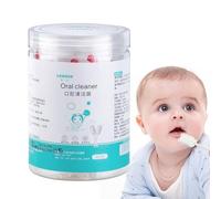 Generico Baby Tongue Cleaner Gauze | Soft & Safe Oral Care for Babies & Toddlers | 30 Portable Pieces in Vert