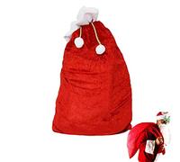 Generico BAG DE BANQUE DE NOËL | SANTA SACK ESTRA LARMA - Sagni cadeau de Noël bas cadeau de jeu de gourmand sacs cadeaux pour la saveur, 70 x 50 cm, riferimento alla descrizione, Se référer à la