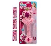 Generico Baguette magique lumières et sons baguette de fée lumineuse avec musique magique fée princesse baguettes magiques sceptre magique avec lumières magiques cosplay,sujets assortis sujet