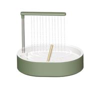 Genérico Bain automatique pour perroquets avec circulation d'eau et 26 trous - Bain électrique pour oiseaux, conure, cacatoès, perruche, inséparable, ara, petit perroquet, receveur de douche USB
