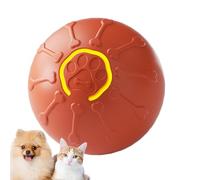 Generico Balle interactive pour chats | Jouet automatique intelligent qui se déplace | Jeu pour chatons avec stimulation mentale et entraînement - Grattoir stimulation mentale jeu voyage