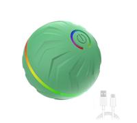 Genérico Balle roulante pour chiens de 2,62 pouces | Lanceur de boules | rechargeable par USB pour, interactif, d'enrichissement pour chiens en TPE, fournitures pour animaux de compagnie