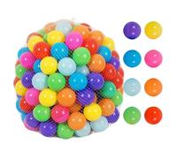 Generico Balles De Jeu - 2.76 Pouces | Polyéthylène Sûr - Balles De Puits Colorées Résistantes pour Jeu Intérieur Extérieur Piscine Chambre De Jardin Et Activités Sociales