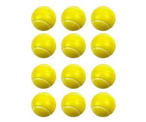 Generico Balles de tennis en mousse - Petites balles d'entraînement souples de 6 cm, set de tennis pour débutants, sports anti-stress | Large gamme d'utilisations pour les salles intérieures