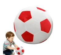 Genérico Ballon de football rembourré en peluche douce et brillante pour libérer la pression corporelle, détendre les muscles du corps pendant le travail ou