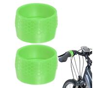 Genérico Bande de guidon, enveloppante pour guidon de vélo, 2 s de rétention de bande de vélo, élastique en silicone pour vélo, manchon de maintien antidérapant