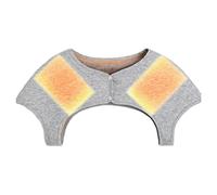 Generico Bande d'épaule : chauffage pour thérapie de la chaleur humide, compresse chaude électrique, design ergonomique avec contrôle facile | de la douleur à la maison et en voyage pour les épaules