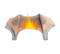 Generico Bande d'épaule : chauffage pour thérapie de la chaleur humide, compresse chaude électrique, design ergonomique avec contrôle facile | de la douleur à la maison et en voyage pour les épaules
