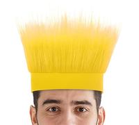 Generico Bandeau de cheveux Troll, perruque de cheveux fous, accessoire de costumes d'Halloween, bandeau, accessoires d'enracinement, coiffes confortables pour les événements et le cosplay d'Halloween