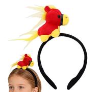 Genérico Bandeau du Nouvel An chinois - Bonnet de cheval en peluche pour fêtes | Bande douce de d'animal, pour représentations, fêtes à thème, activités de festival et enregistrement vidéo
