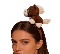 Generico Bandeau Nouvel An Heureux - Accessoire pour Costume Année du Cheval | Bandeaux pour femmes, vacances scolaires, réunion familiale, célébration saisonnière mariage, concert événement