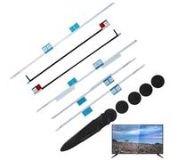 Genérico Bandes adhésives pour écran LCD 21,5 pouces A1418 (2017-2020), kit de réparation de ruban d'écran de rechange avec outils de roue d'ouverture