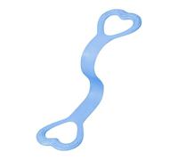 Genérico Bandes de résistance en forme de 8 - Extenseur de poitrine ergonomique avec haute élasticité, corde de tension élastique pour entraînement du dos, yoga, Pilates, exercices, gym, bureau