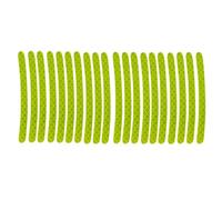 Generico Bandes pour décalcomanies pour jantes, autocollants pour roues pour pneus - autocollants pour pneus de voiture 20 pièces bandes pour jantes adhésives pour avertissement | autocollants pour